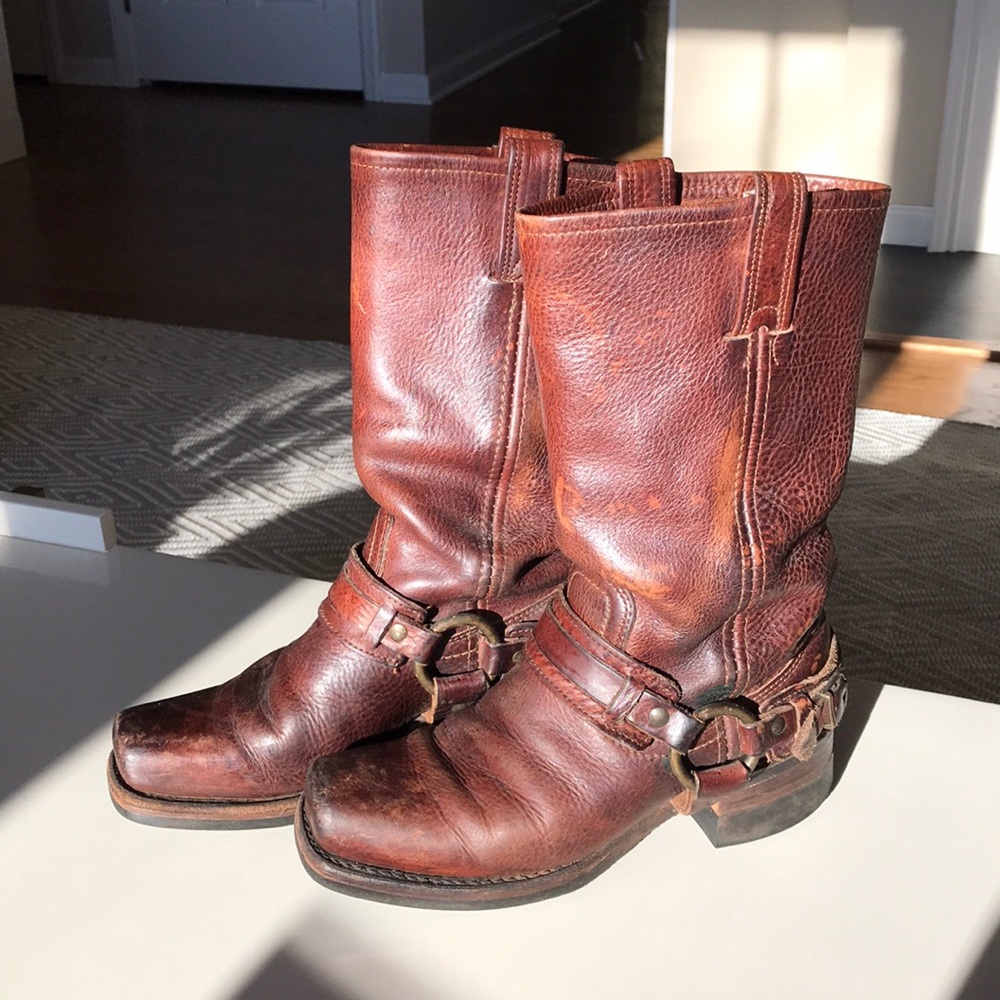 Like butter - gorgeous Frye harness boot